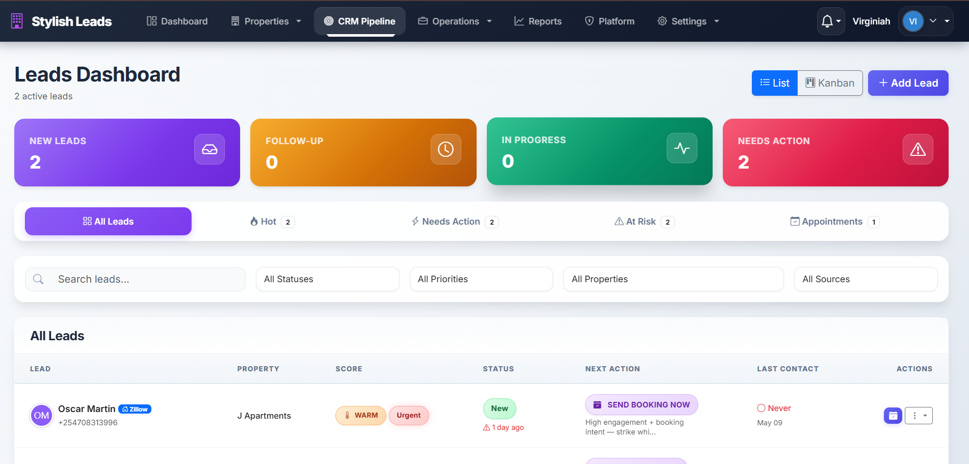 Secure Dashboard